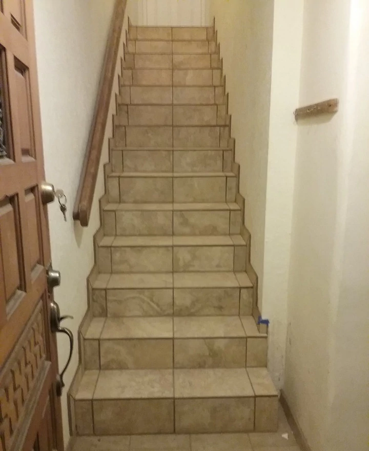 Tiled Stairway